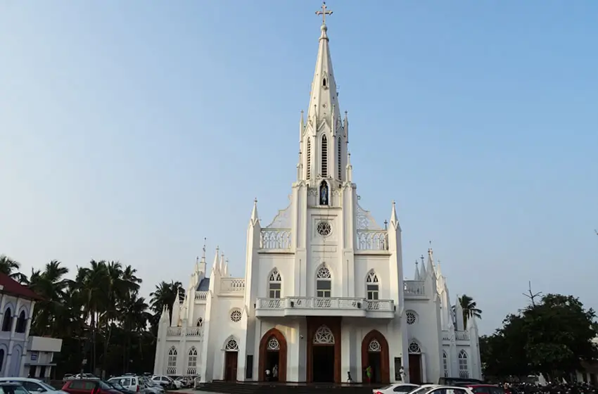 basilica of our lady of dolours thrissur kerala
