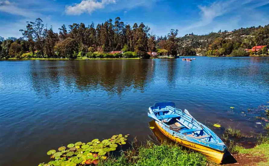 kodaikanal lake boating and scenic shores