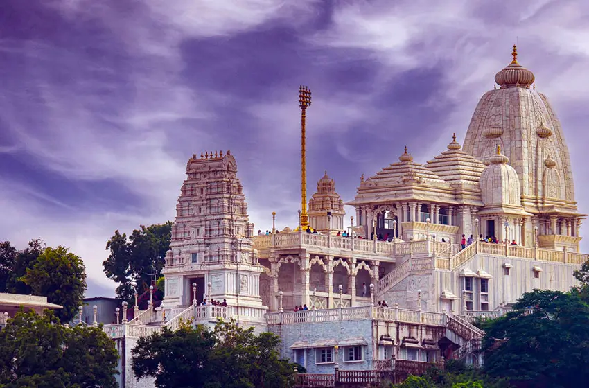 hyderabad birla mandir white marble temple