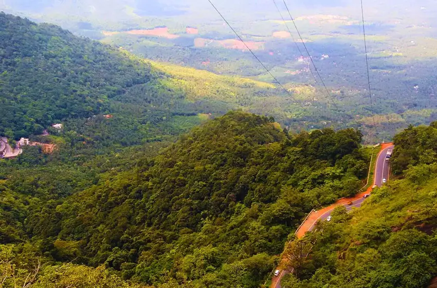 lakkidi view point wayanad hairpin bends