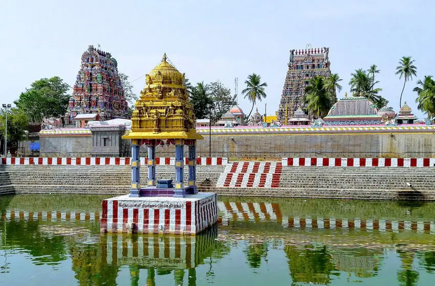 pillaiyarpatti karpaga vinayagar temple tank gopuram