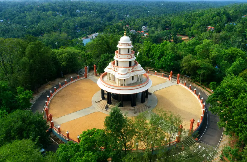 sivagiri madom monument aerial view