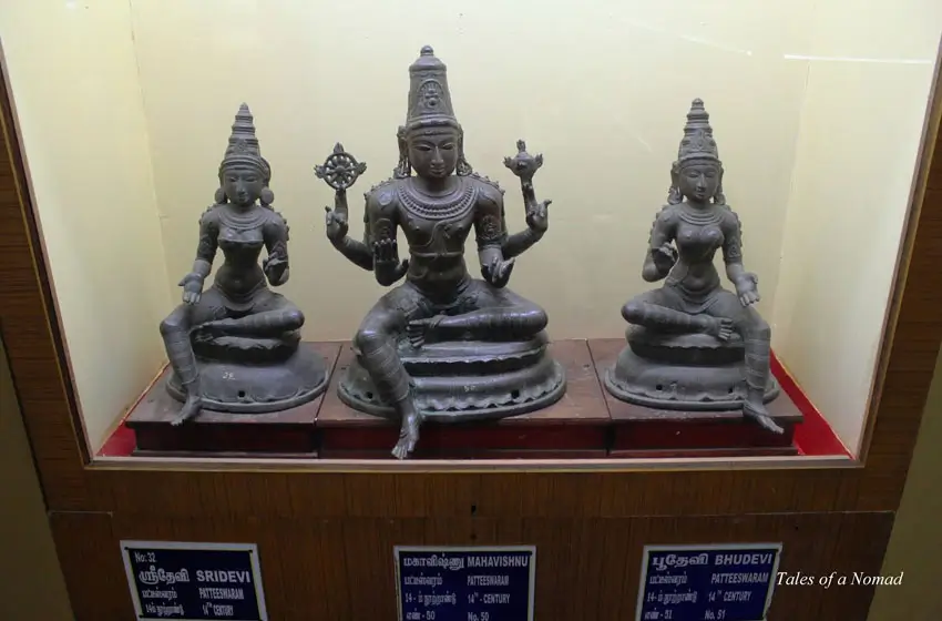 Thanjavur art gallery bronze deity sculptures
