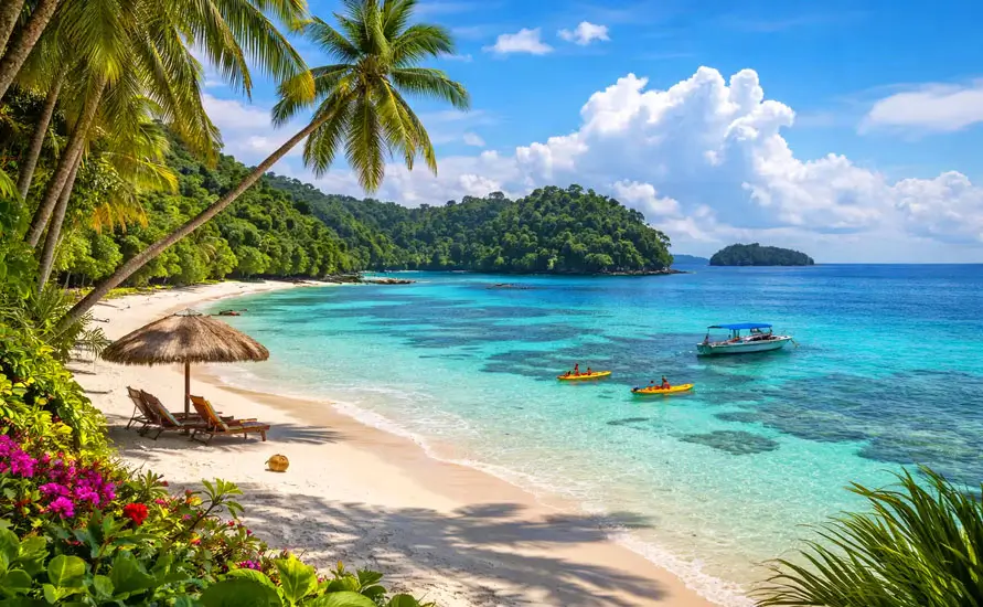 andaman islands tropical beach resort