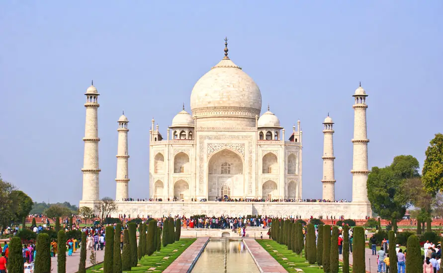 taj mahal marble monument agra